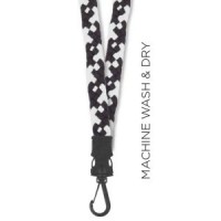 Wash'N Dry Stretch Lanyard - Black - 94614