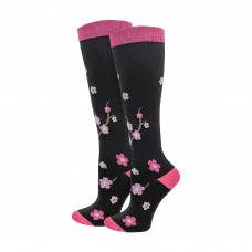 Cherry Blossom Tree Fashion Compression Sock - 92298