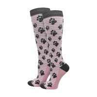 Paw Prints Fashion Compression Sock - 92304 XL