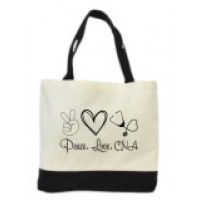 ND "Peace Love CNA" Canvas Tote Bag - 92231