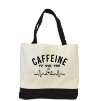 ND "Caffeine" Print Tote Bag - 92279