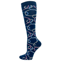 Colorful Rings Fashion Compression Sock - 92296