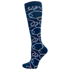 Colorful Rings  Fashion Compression Sock - 92297 XL