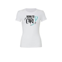 Ultra Soft  Short Sleeve Tee - Born To Care - 94847