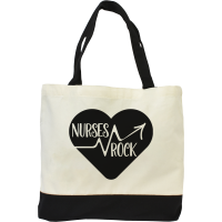 ND "Nurses Rock" Tote Bag"-92283